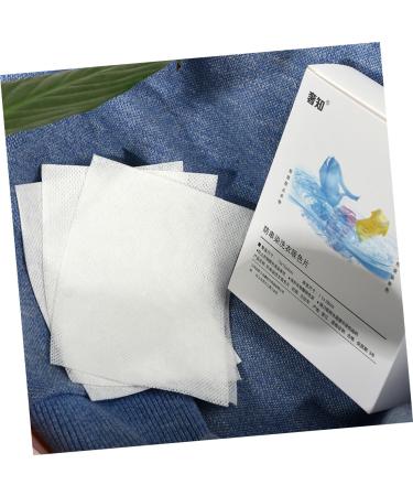 KITANDOVE 2 Boxes Absorbing Film Fruit Scrunchies Colour Grabber Washing Dyeing Proof Cloth Washing Color Catcher Stain Remover Anti-dyed Cloth Washing Machine Clothes Non-woven Fabric White - Buy Online on GoSupps.com