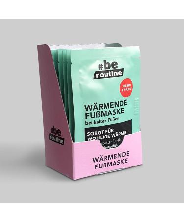 Buy #be routine Warming Foot Mask Value Pack - 12 x 10ml | Hydrating & Soothing Foot Care for All Skin Types - Buy Online on GoSupps.com