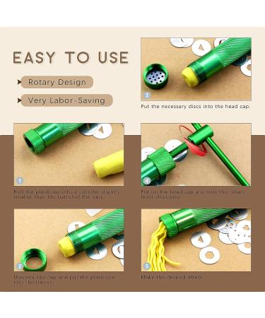 Wokape 37Pcs Stainless Steel Clay Extruder & Fondant Decorating Tool Set - Green - Buy Online on GoSupps.com