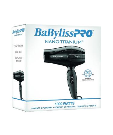 BaBylissPRO Nano Titanium Bambino Compact Dryer - Professional Hair Dryer (Pack of 1) - Buy Online on GoSupps.com