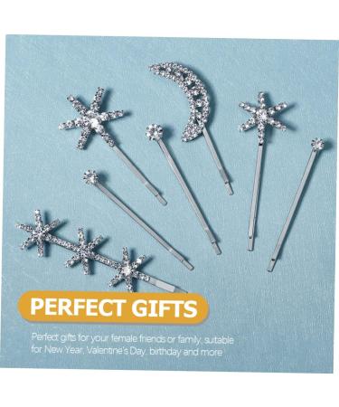FOMIYES 4 Sets Fringe Bobby Pin Hair Clip Hair Barrettes Rhinestone Bobby Pins Rhinestone Barrettes Side Clip Barrettes for Women Girls Hair Accessories Alloy Headgear Wild - Buy Online on GoSupps.com