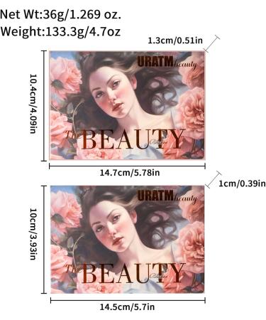 BrilliantDay Rouge palette in 6 colors blush powder blush palette durable smudgeproof not tested on animals contouring palette concealer palette for daily facial cosmetics makeup 1606 colors - Buy Online on GoSupps.com