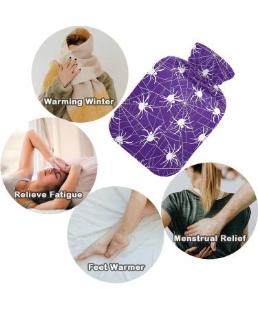 NAANLE Halloween Spider NEEE 2L Transparent Hot Water Bottle - Hand & Foot Warmer for Pain Relief & Cold Therapy - Buy Online on GoSupps.com
