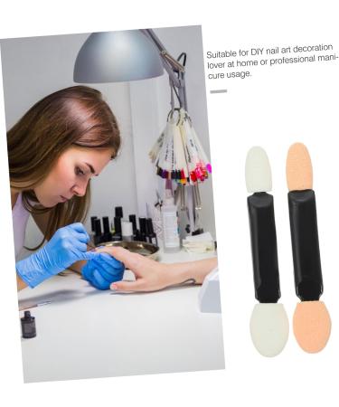 Mikinona 50pcs Nail Sponge Manicure Supply Nail Art Eyeshadow Manicure Art Brush Nail Modification Brush Practical Manicure Brush Manicure Art Tool Nail Beauty Brush Nail Beauty Tool - Buy Online on GoSupps.com