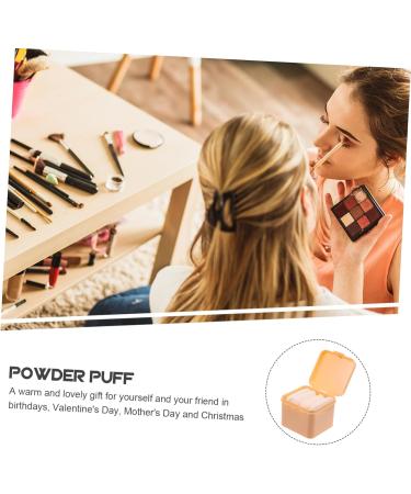 Healeved 1 Box Make up Powder Puff Powder Puffs Powder Sponge Makeup Sponge Makeup Puff Foundation Powder Puff Finger Puffs for Makeup Puff Makeup Under Eye Powder Puff Makeup Powder Puff - Buy Online on GoSupps.com