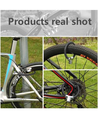 Allnice Mini Bike Lock Cable - Portable Anti-Theft Bicycle Lock for Security - Zinc Alloy Waterproof Travel Luggage and Helmet Lock - Buy Online on GoSupps.com