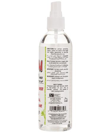 Deodorant Stones of America 8oz Deodorant Spray - Natural and Long-Lasting - Buy Online on GoSupps.com
