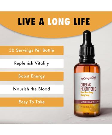 Ginseng Health Tonic Shen Yang Rong Tang Shen Yang Rong Wan Herbal Tincture (Liquid Extract) - Concentrate with Dropper - Natural TCM Herb Blend Supplement 1 oz (Pack of 4) 1 Fl Oz (Pack of 4) - Buy Online on GoSupps.com