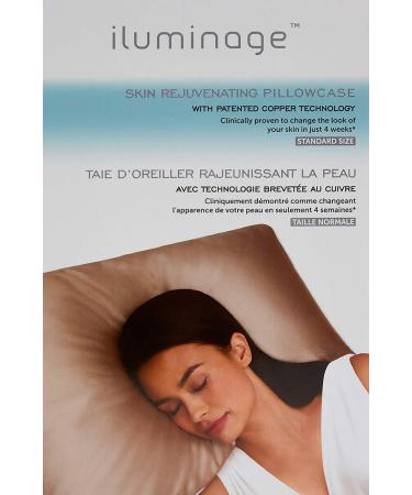 Iluminage Skin Rejuvenating Pillowcase with Copper Technology - Reduce Fine Lines, Wrinkles & Smooth Hair - Buy Online on GoSupps.com