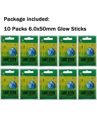 Qualy Fishing Glow Sticks for Bobbers - Bobber Lights & Rod Bell Alarm Lights - Bulk Kit of 50Pcs - 6.0*50mm - Buy Online on GoSupps.com