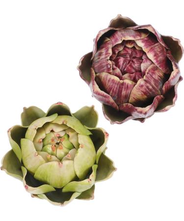 HOMSFOU 10 Pcs Artichoke Artificial Flower House Decorations for Home Plant Decor Household Decor Faux Artichokes Botanical Decor Home Decor Silk Flower Fake Vegetables Artificial Flowers - Buy Online on GoSupps.com