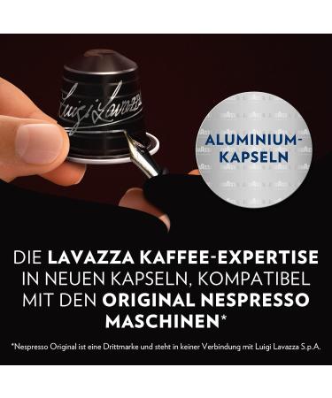 Buy Lavazza Dark-Roast Espresso Ristretto - Full-Bodied Nespresso Compatible Capsules (10 Pack) - International Shipping Available - Buy Online on GoSupps.com