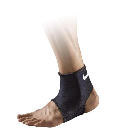 Nike Pro Support Open Ankle Black Medium - Top-quality ankle support from Nike - Buy Online on GoSupps.com