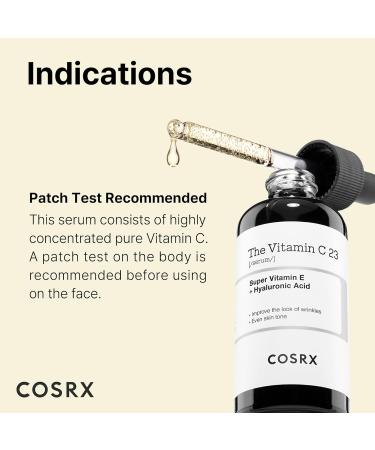 COSRX Vitamin C 23% Serum + Vitamin E SPF 50+ Daily Sunscreen - Brightening Korean Skincare - Buy Online on GoSupps.com