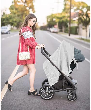 AlloFuu Nursing Cover Apron | Soft Breathable Nursing Scarf for On-the-Go - Green Nursing Cover - Buy Online on GoSupps.com