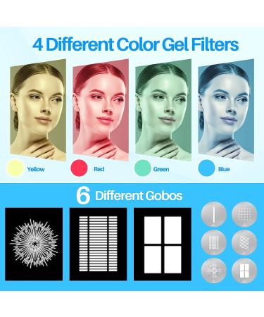 WELLMAKING S-90L Optical Snoot with Lens Condenser Bowens Mount - Portable and Lightweight Light Control Device for LED Continuous Lights - Ideal for Indoor/Outdoor Photography - Buy Online on GoSupps.com