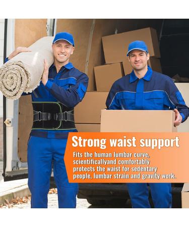 Buy Twiephav Back Support Belt for Men & Women | Relief for Sciatica Herniated Disc & Scoliosis | Adjustable & Breathable (72-82cm) - Buy Online on GoSupps.com