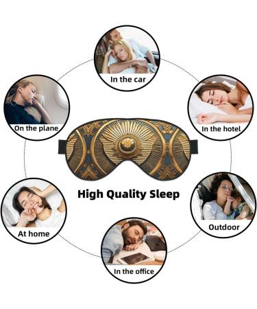 Sun Old Egyptian Timeless Grace Soft Sleep Eye Mask - Breathable Travel Eye Patch for Women | Relax & Rejuvenate - Buy Online on GoSupps.com