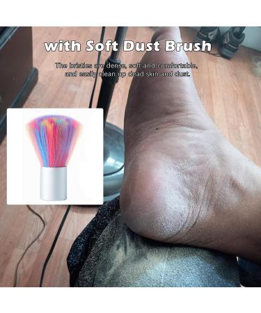 Professional Electric Callus Remover for Feet - Adjustable Speed Foot Sander with 60 Sandpaper Discs for Cracked Skin - Ideal Pedicure Tool - Buy Online on GoSupps.com