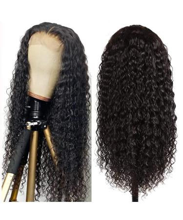 30 Inch Water Wave HD Lace Front Wig - Brazilian Virgin Hair, 150% Density, Natural Color - Wet and Wavy Lace Closure Wig for Black Women - Buy Online on GoSupps.com