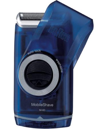 Braun PocketGo M60b: Portable Electric Travel Shaver with Travel Lock - Buy Online on GoSupps.com