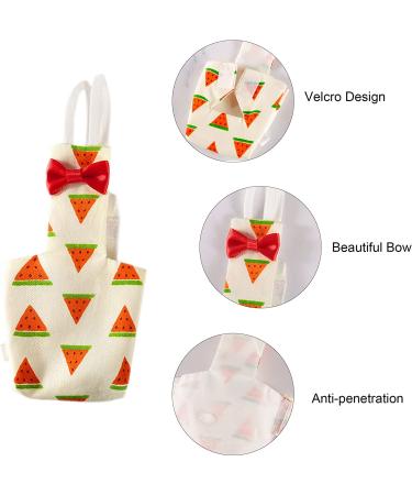 4pcs Washable Bird Diaper Flight Suit for Parakeet Parrot - Size L - Buy Online on GoSupps.com