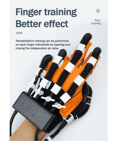 ZZBB Stroke Hand Splint Manual Training Rehabilitation Robot Gloves Hand Stroke Hemiplegia Rehabilitation Training Equipment Left-hand Small - Buy Online on GoSupps.com