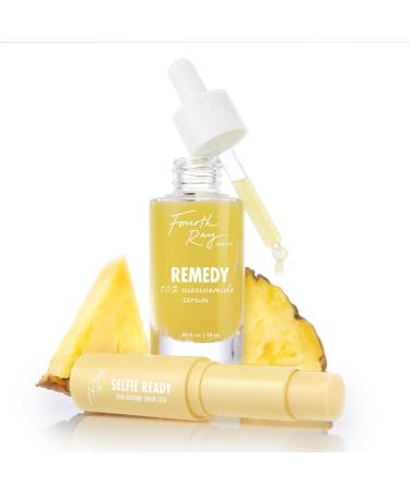 ColourPop Fourth Ray Beauty Remedy Niacinamide Serum - Pore-Refining & Hydrating Facial Serum with Hyaluronic Acid & Calendula - 0.95 fl oz - Shop Internationally - Buy Online on GoSupps.com