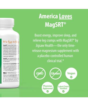 Jigsaw Health Bundle | MagSRT 240 Tablets and Potassium Cocktail (Orange) 60 Servings (Packets) - Buy Online on GoSupps.com