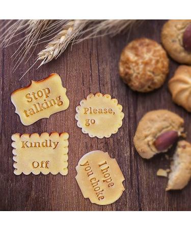 Good Wishes Cookie Molds - Funny Cutter Set for Baking Various Shapes - DIY Kitchen Tool for Men and Women - Buy Online on GoSupps.com