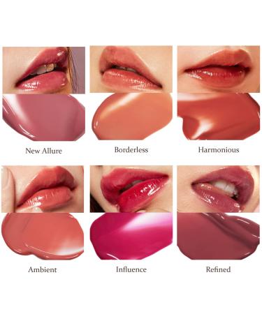 HINCE Mood Enhancer Water Liquid Glow Lip Stain - Long Wearing, Waterproof & Non-Sticky - Harmonious Shade for Natural & Glassy Glow - Moisturizing Lip Gloss - 0.16 fl.oz - Buy Online on GoSupps.com