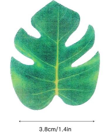 Cupcake Toppers Palm Leaf Cake Toppers Wooauto Edible Cake Decorations for Family Cupcake Wedding Cake Birthday Party Food Decoration 48PCS Leaf - Buy Online on GoSupps.com