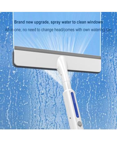 Squeegee For Window Cleaning with Spray and 3 Pads 2024 New Double Sided Spray Glass Cleani Retractable Cleaner Spray Window - Buy Online on GoSupps.com