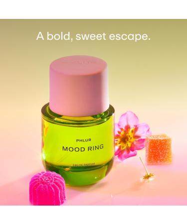PHLUR Mood Ring Eau de Parfum - Full Size Perfume for Women & Men Fragrance - Sweet Fruity Floral Perfume with Orange Jasmine Patchouli Fruit Gummies & Amber (50mL) 1.69 Fl Oz (Pack of 1) - Buy Online on GoSupps.com