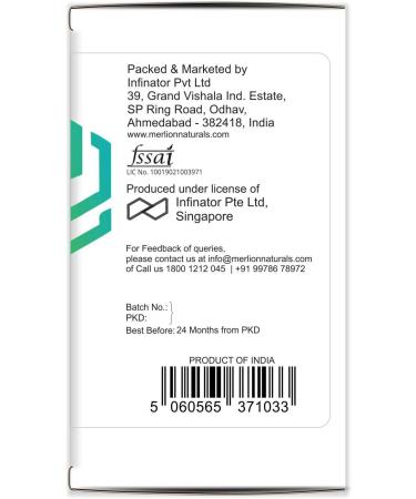 MERLION NATURALS Manjistha Tablets Rubia cordifolia | 500mg (120 Tablets) - Buy Online on GoSupps.com