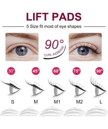 Lash Lift Kit Eyelash Lift Kit Professional Eyelash Curling Lash Extension Set Semi-Permanent Curling Perming Wave Suitable For Salon Keratin Lash Lift Kit with All tools for Beginner - Buy Online on GoSupps.com