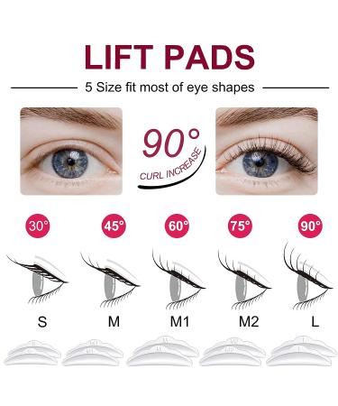 Lash Lift Kit - 2023 Upgraded Semi-Permanent Curling Perm for Professional Eyelash Extensions - Long Lasting Wave Curling at Home or Salon - Buy Online on GoSupps.com
