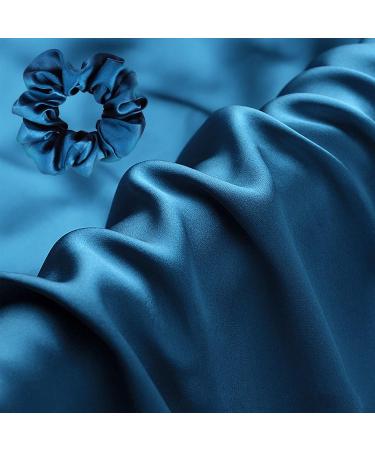 Shop Kameun 4-Piece Silk Scrunchies | Colorful Hair Ties for Women & Girls | Eco-Friendly Elastic Ponytail Holders - Buy Online on GoSupps.com