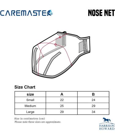 Harrison Howard Nose Net Nose Filter Nose Cover Reduces Head-Shaking Breathable & Protective for Sensitive Nostril Black Medium (Cob) Black - Buy Online on GoSupps.com