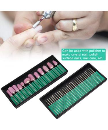 Exquisite Nail Drill Set - 12+30 Pedicure Bits for Home Beauty Salon | Durable Craftsmanship - Buy Online on GoSupps.com