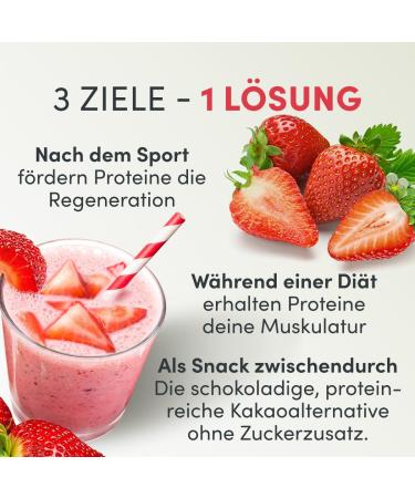 SHAPE REPUBLIC 3K Vegan Protein Powder - Strawberry Flavor | Sustainable Muscle Building & Vitamin B12 - Buy Online on GoSupps.com