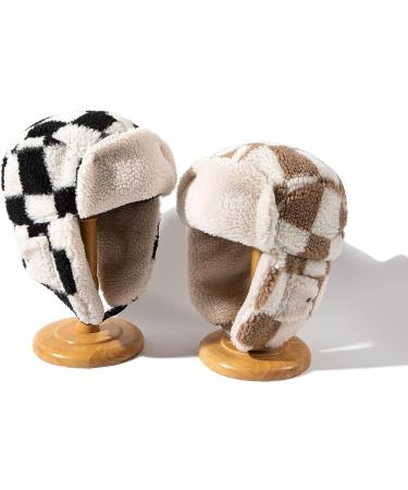 Warm Men's Bomber Hat - CLAPE Cold Weather Trapper Cap with Ear Flap Pl21-black - Buy Online on GoSupps.com