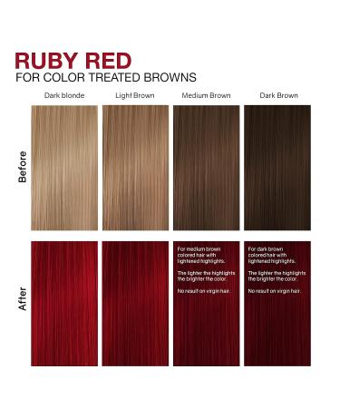 Buy Celeb Luxury Ruby Red Colorwash Shampoo & BondFix Rebuilder - Vegan Semi-Permanent Hair Dye | Sustainably Sourced & Intense Color Depositing | International Shipping Available - Buy Online on GoSupps.com
