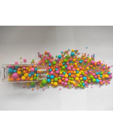 Edible Rainbow Pearls Candy Sprinkles for Cake Cupcake Toppers & Cookie Decorations - Buy Online on GoSupps.com