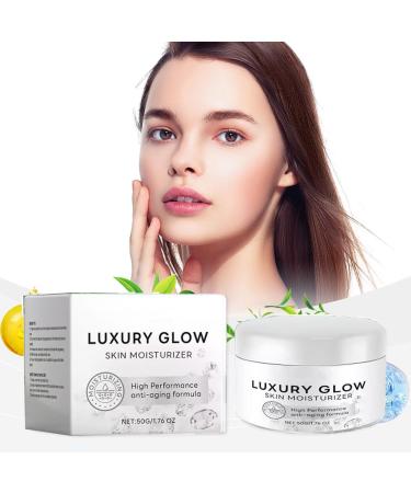 Orgrul Luxury Glow Anti-Aging Face Cream with Hyaluronic Acid Collagen and Vitamin E Anti-Wrinkle Cream for All Types