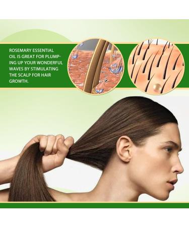 Organic Rosemary Hair Oil Combo - 4-Pack for Hair Growth & Scalp Massage | Natural Essential Oils for Skin Care & Aromatherapy - Buy Online on GoSupps.com