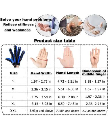 Rehabilitation Robot Gloves Stroke Hand Splint Finger Orthosis Functional Stroke Hemiplegia Rehabilitation Training Equipment for Long-Term Relief(Size:S Code Color:Left Hand) S code left hand - Buy Online on GoSupps.com