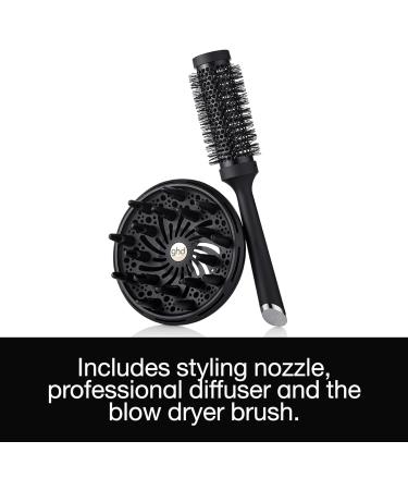 ghd Helios Professional Hair Dryer Gift Set with Diffuser and Ceramic Radial Brush Size 2 - Amazon Exclusive - Buy Online on GoSupps.com