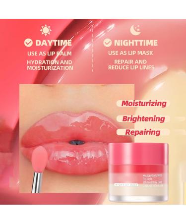  G n rique Moisturizing Lip Balm - 22g Repairing Lip Balm Mask | Overnight Mask for Chapped Cracked Dry Lips - Nighttime Evening Spa Travel Work Home Routine - Buy Online on GoSupps.com