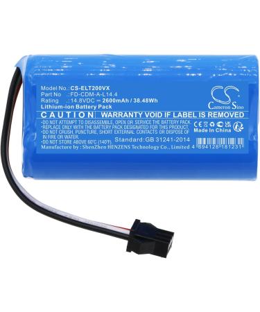 14.8V High-Performance Replacement Battery for Elfbot D1 M160 T2 C1 | 2600mAh FD-CDM-A-L14.4 - Fast Global Shipping - Buy Online on GoSupps.com